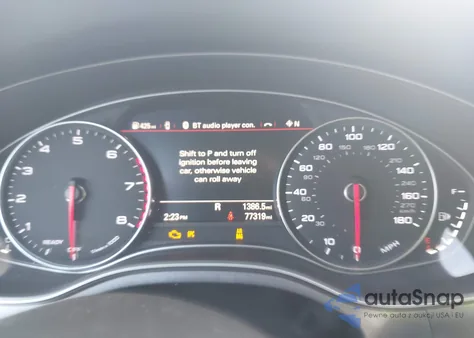 2017 Audi A6 3.0T Premium Plus z USA, uszkodzony, nr VIN WAUF2AFCXHN045857